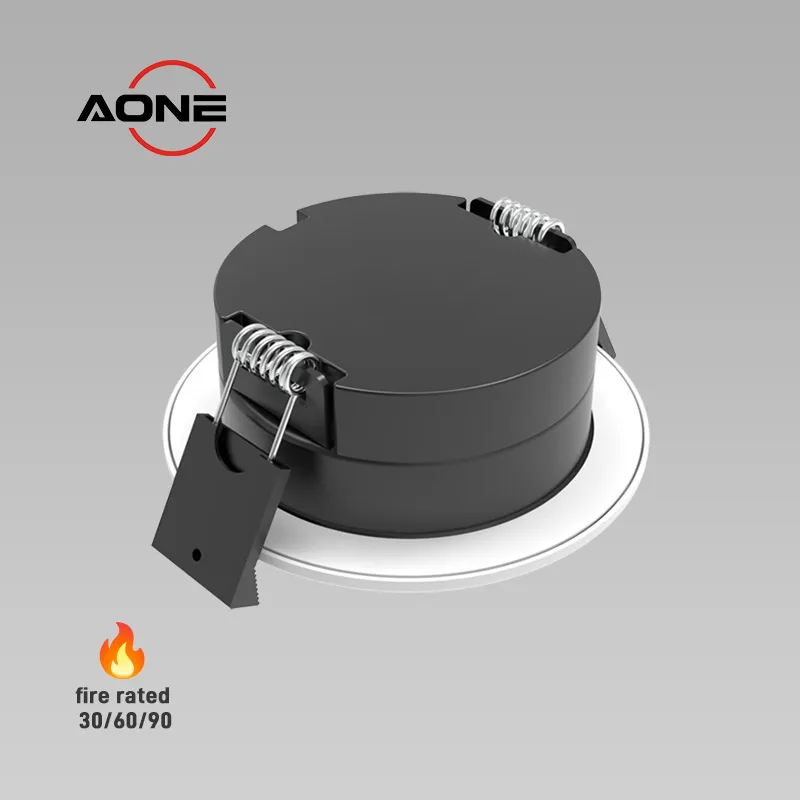 ultra slim Dimmable Front 4CCT Power Changeable Fire Rated Downlight 4