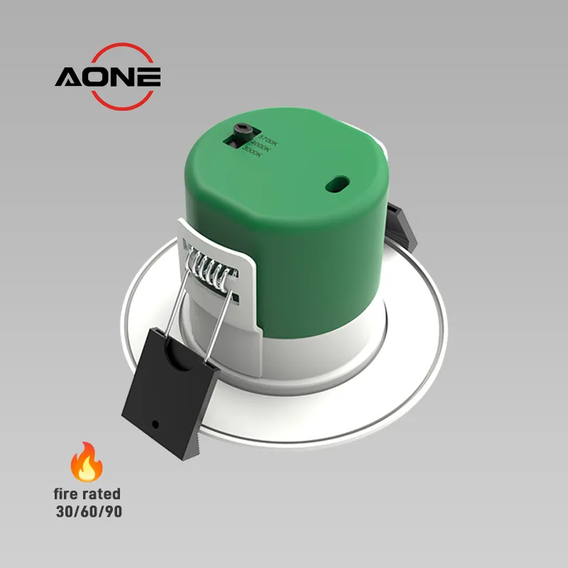 fire Rated LED Downlights LED Lighting Recessed spotlight ip65 dimmable 