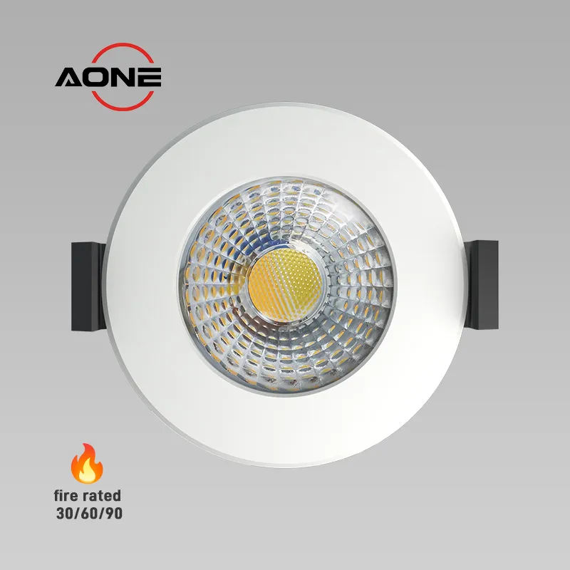 fire Rated LED Downlights LED Lighting Recessed spotlight ip65 dimmable