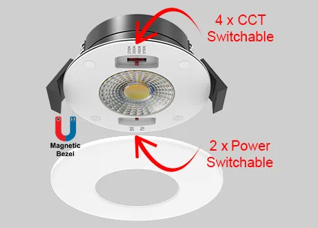Power and CCT Switchable