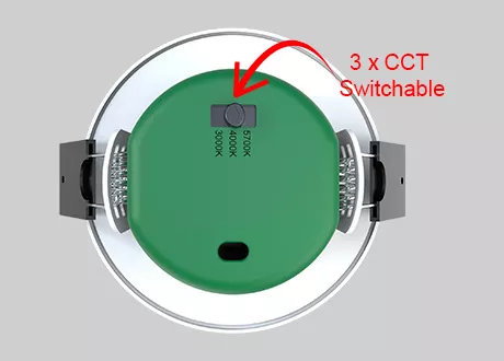 fire Rated LED Downlights LED Lighting Recessed spotlight ip65 dimmable