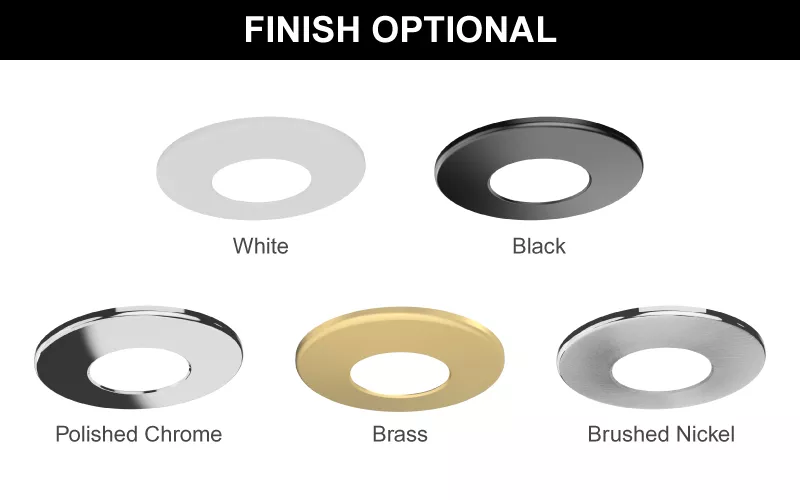 Bezel of fire Rated LED Downlights LED Lighting Recessed spotlight ip65 dimmable (3)