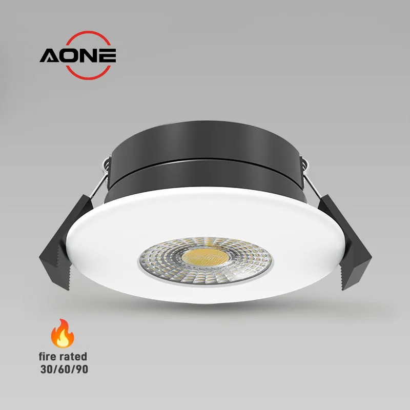 5W/7W ultra slim Tool-free Fire Rated Downlight DL190A