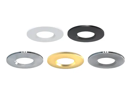 downlight spotlight bezel interchangeable