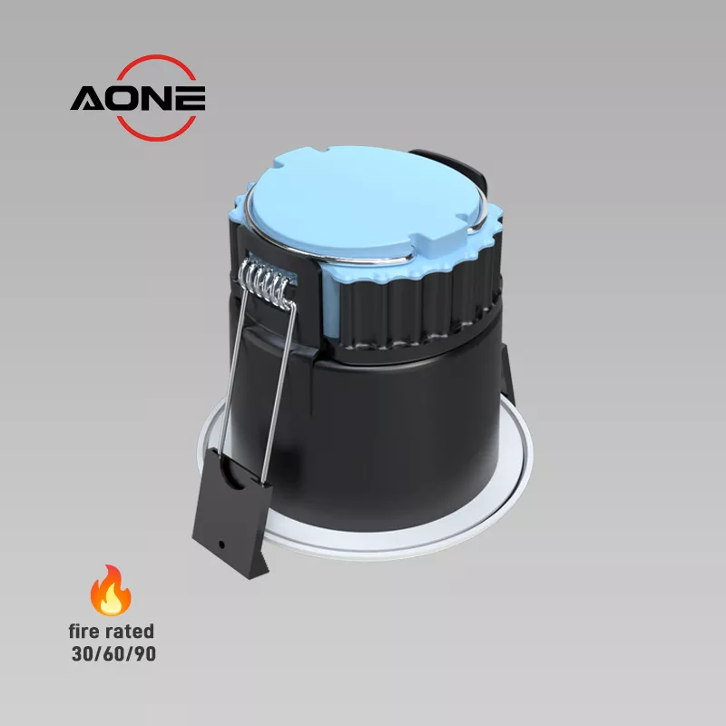Anti-glare fire Rated LED Downlights LED Lighting Recessed spotlight ip65 dimmable 4cct 