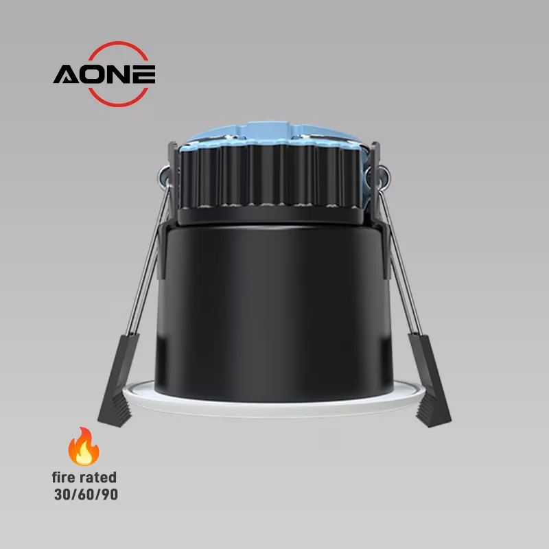 Anti-glare fire Rated LED Downlights LED Lighting Recessed spotlight ip65 dimmable 4cct 