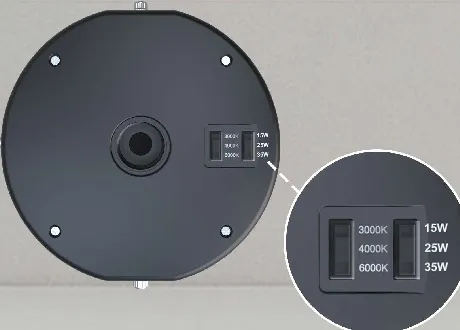 HIGH LOW BAY WATTAGE AND cct SWITCHABLE