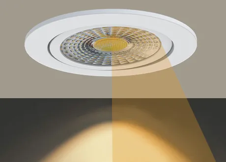 10w Recessed LED Downlight SPOTLIGHT High efficacy of 120lm/W.