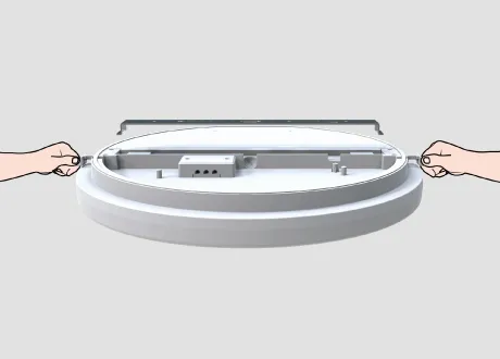 Push buckle ceiling lights