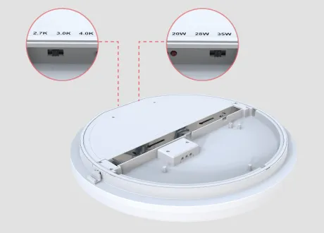 ceiling lights power and CCT changeable