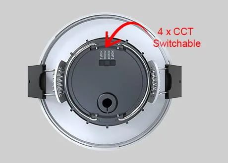 4CCT downlight/spotlight