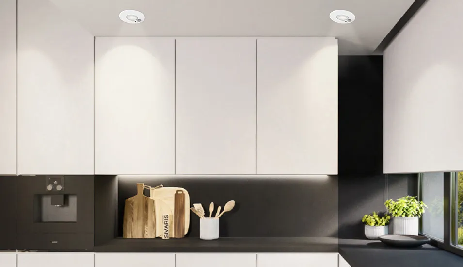 downlight in kitchen