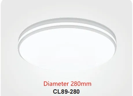 ceiling light diameter 280mm