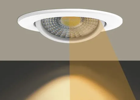 downlight/spotlight brightness