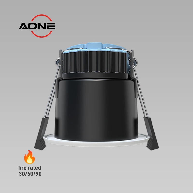 Anti-glare fire Rated LED Downlights LED Lighting Recessed spotlight ip65 dimmable 4cct retailer