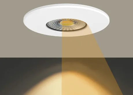 downlight mounting surface