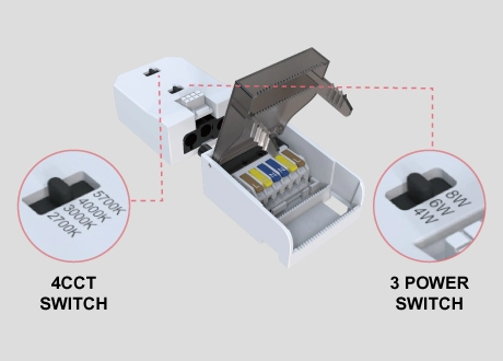 downlight terminal