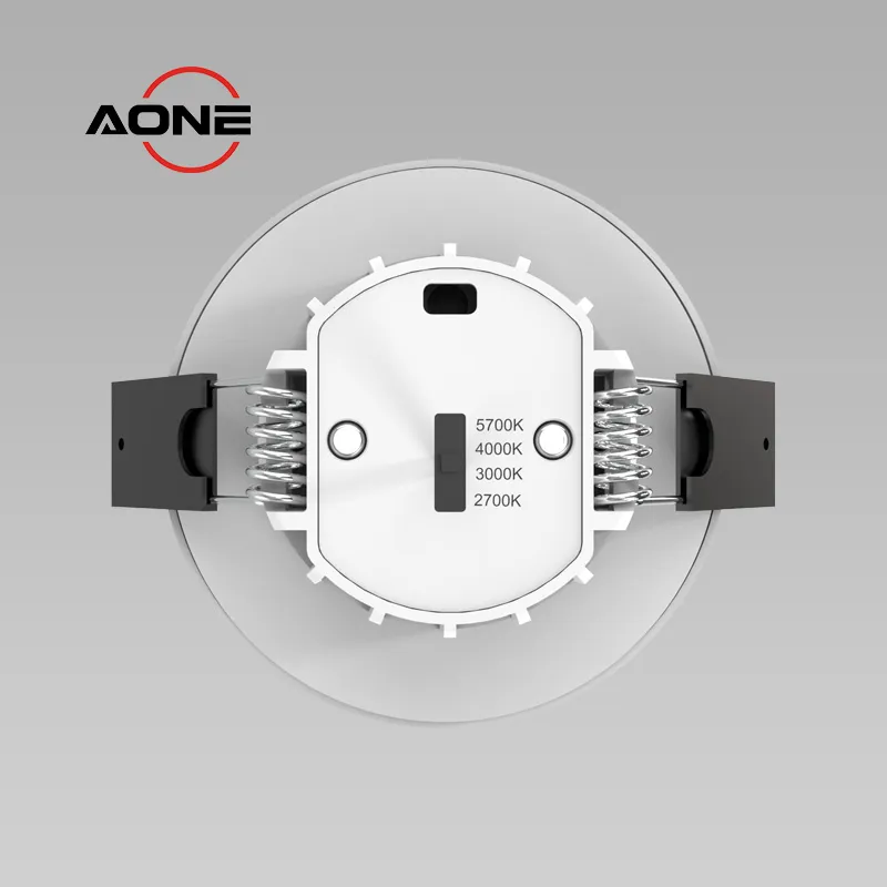 Aluminum surface Mini Downlight/Spotlight IP65 Professional LED Recessed Lighting Multi-functional DL169 front back