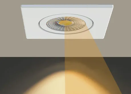 downlight brightness