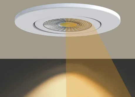 downlight brightness