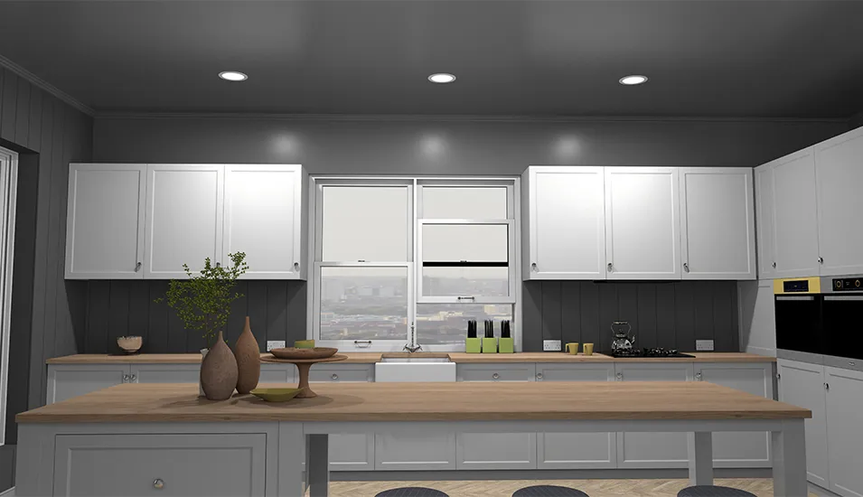 downlight in Kitchen