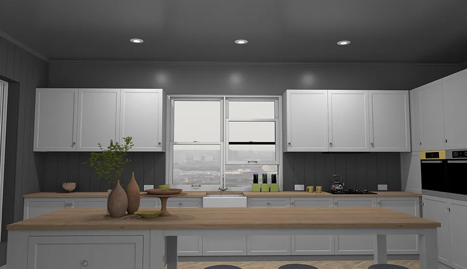 downlight in Kitchen