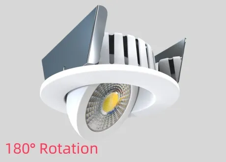 tiltable downlight/spotlight