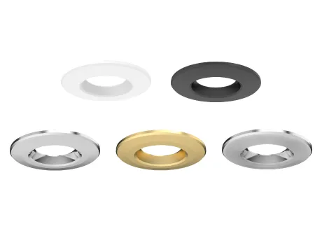 downlight spotlight bezel interchangeable