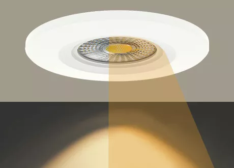 4cct integrated fire rated LED downlights LED Lighting recessed spotlight ip65 dimmable 