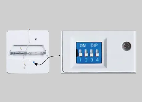 ceiling light microwave sensor
