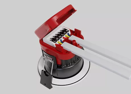ugr＜19 Integrated fire Rated LED Downlights 4cct LED Lighting Recessed spotlight ip65 dimmable driver
