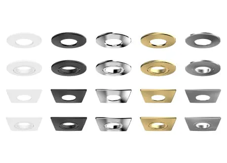 downlight bezel changeable
