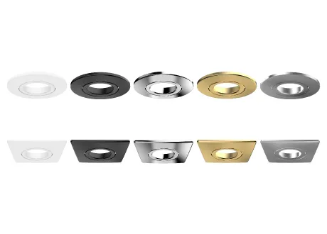 downlight spotlight cover interchangeable