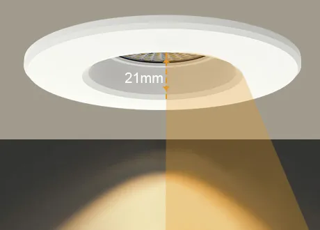 integrated fire rated LED downlights LED Lighting 4cct recessed spotlight ip65 dimmable 