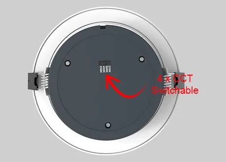 CCT interchangeable downlight