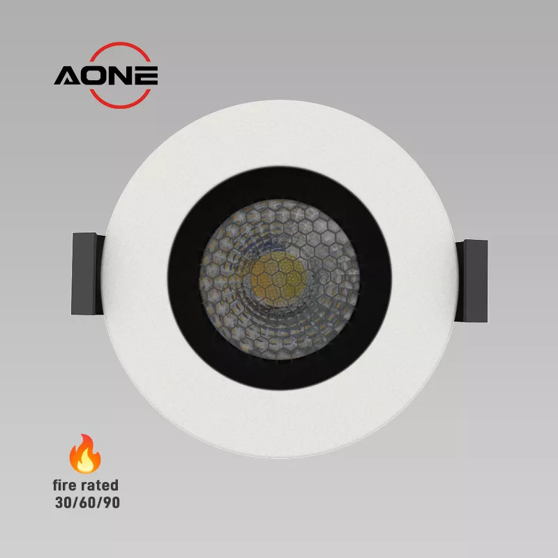 anti glare low ugr OEM ODM LED Downlight Fire Rated 8W Recessed LED Lighting 4CCT IP65 Dimmable LED Spotlight Manufacturer