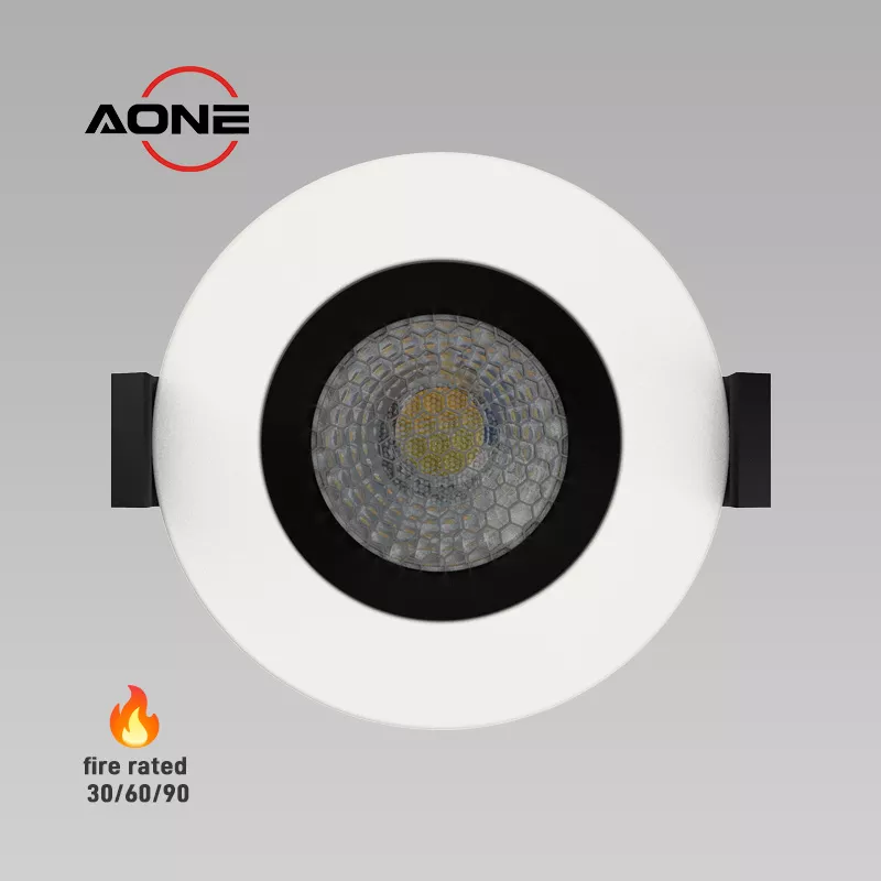 UGR＜19 OEM ODM LED Downlight Fire Rated 8W Recessed LED Lighting 4CCT IP65 Dimmable LED Spotlight Dealer