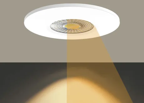 downlight mounting surface