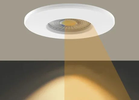 downlight spotlight mounting surface