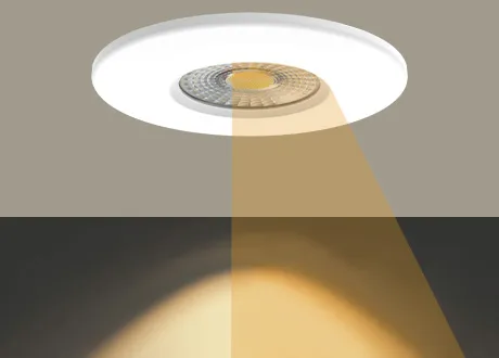 downlight spotlight mounting surface