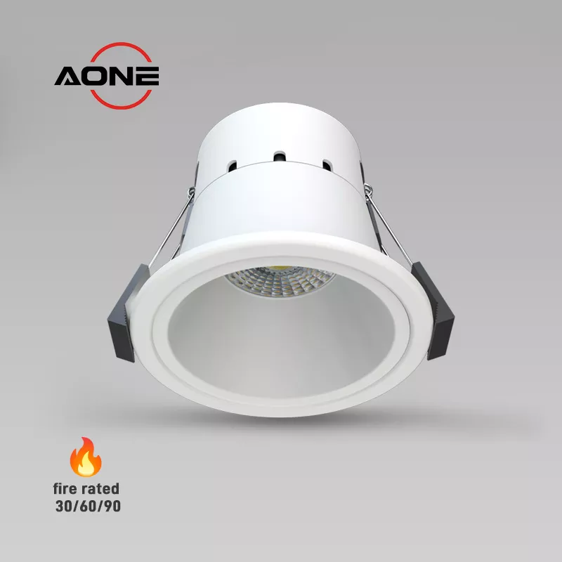 OEM ODM Trimless fire Rated LED Downlights 5W 8W Recessed spotlight ip65 dimmable 4cct LED Lighting
