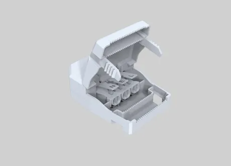 connector for downlight spotlight