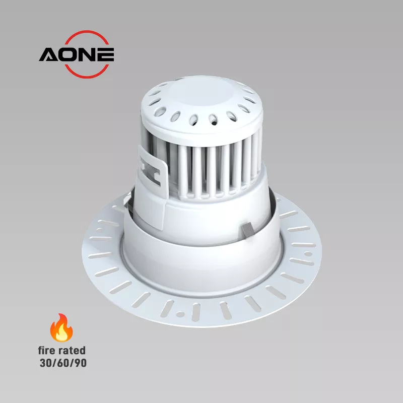 Trimless fire Rated LED Downlights 6W 8W 10W Recessed spotlight ip65 dimmable 4cct LED Lighting