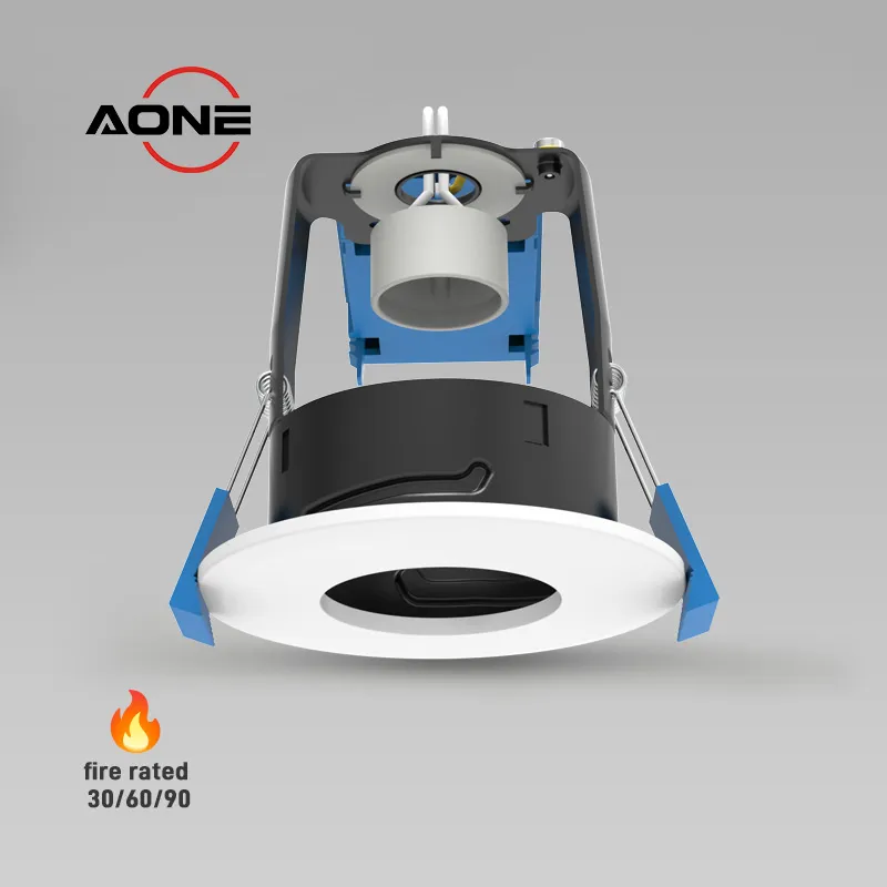 GU10 Can Lamp Holder IP20/65 Fixed/Swivel DL158 regular