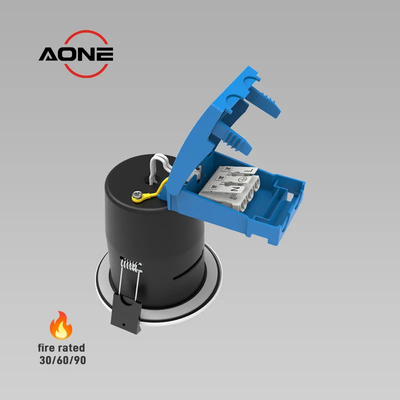 GU10 Lamp Holder IP20/65 Fixed/Swivel Fire-rated DL158 Closed model Picture 5