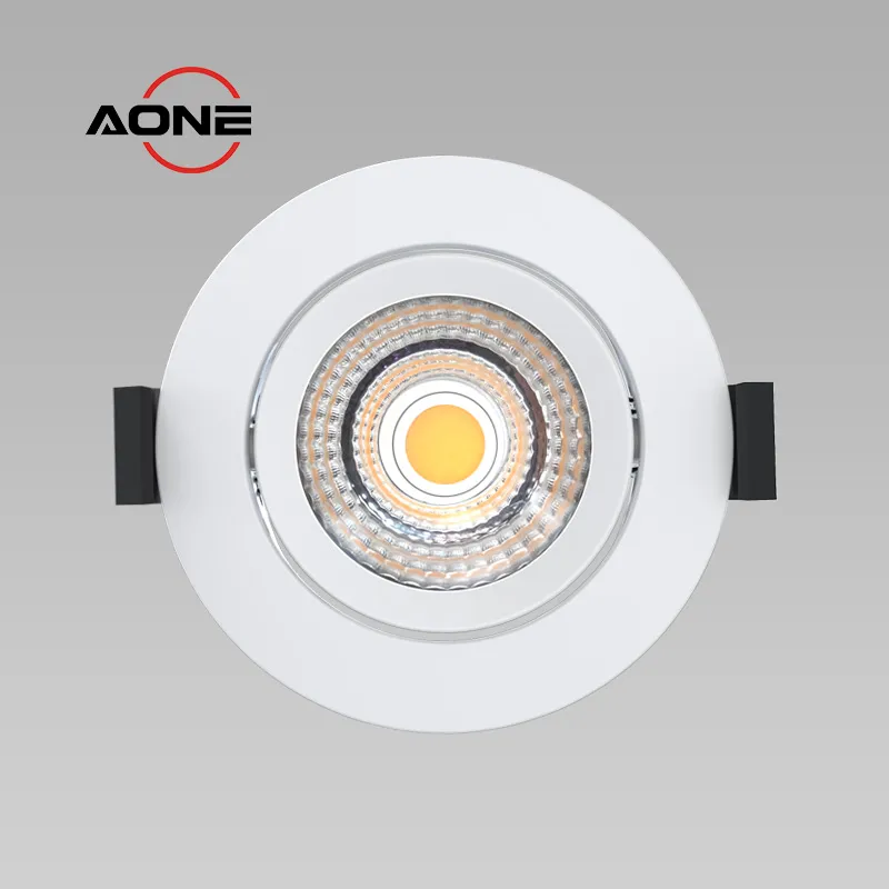 Tilt Aluminum Downlight Ultra thin 27mm DL86C COB Picture 2