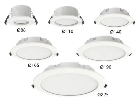 downlight 6 SIZES