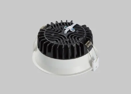 Aluminum die-cast housing with good heat dissipation