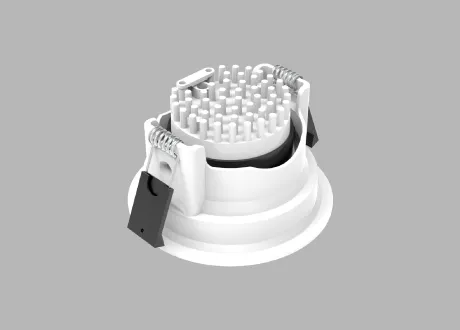 Aluminum die-cast housing with good heat dissipation