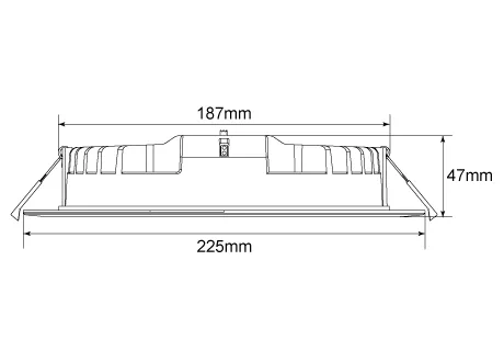 downlight Diameter 225MM